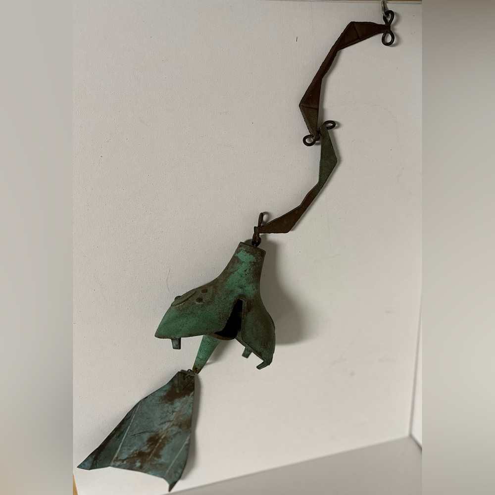 Paolo Soleri 22” Long Vintage Large Bronze Bell